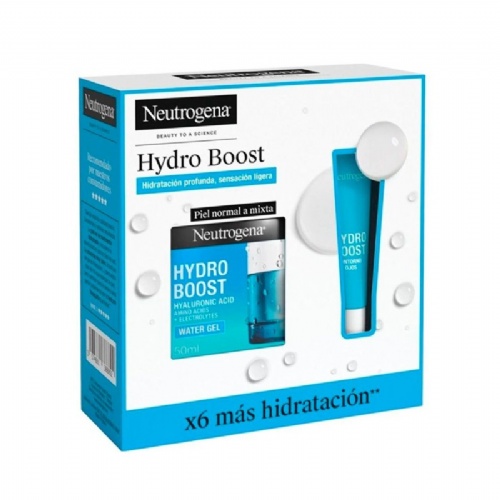 Neutrogena hydro boost gel de agua + contorno de ojos anti-fatiga (1 envase 50 ml + 1 envase 15 ml p