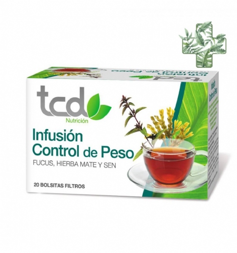 Tcd nutricion infusion control de peso (20 bolsitas de filtro 1,5 g)