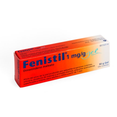 FENISTIL 1 mg/g GEL , 1 tubo de 30 g