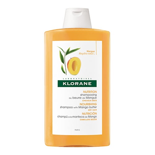 KLORANE CHAMPU NUTRITIVO A LA MANTECA DE MANGO (400 ML)