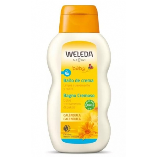 Weleda baño de crema de calendula bebe (1 envase 200 ml)
