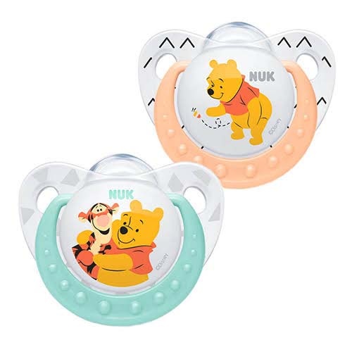 Chupete silicona - nukete (disney t-1 d 2 u)