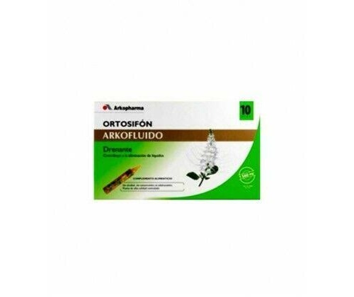 Ortosifon arkofluido ampolla bebible (15 ml 10 amp)
