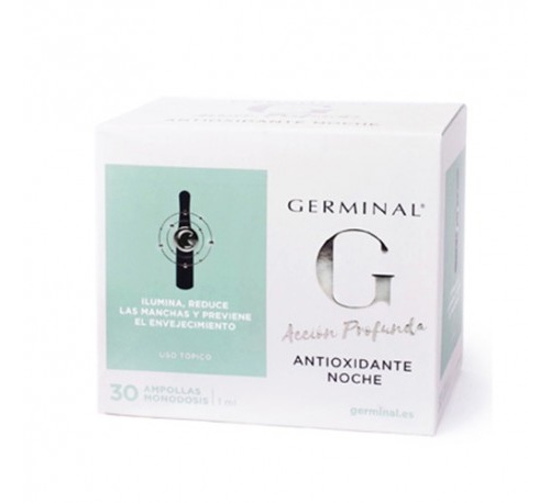 Germinal accion profunda antioxidante noche (1 ml 30 ampollas)