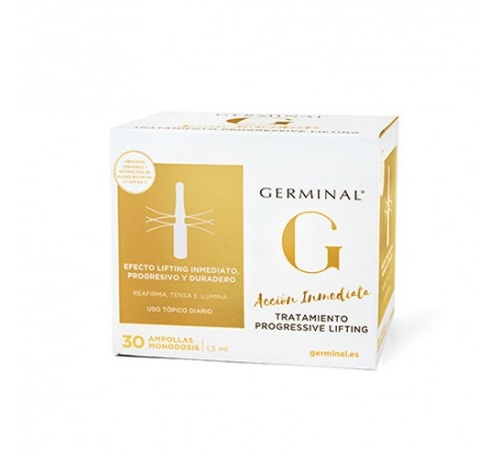 Germinal accion inmediata tratamiento progressive lifting (30 ampollas)