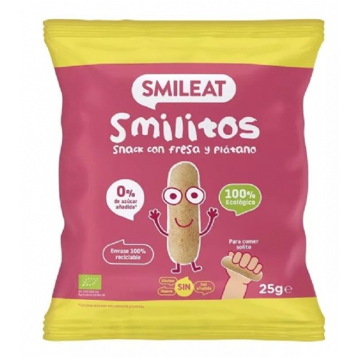 Smileat smilitos fresa y platano
