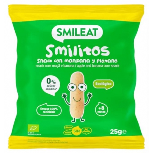 Smileat smilitos manzana y platano