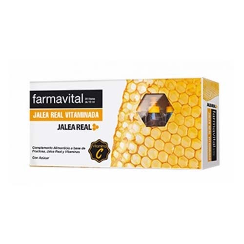 Farline complementos jalea real vitaminada (10 ml 20 viales)