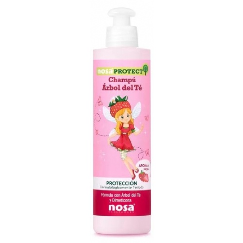 NOSA NATURAL CHAMPU ACEITE DEL ARBOL DEL TE (ROSA 250 ML)