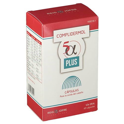 Complidermol 5alfa plus (60 capsulas)