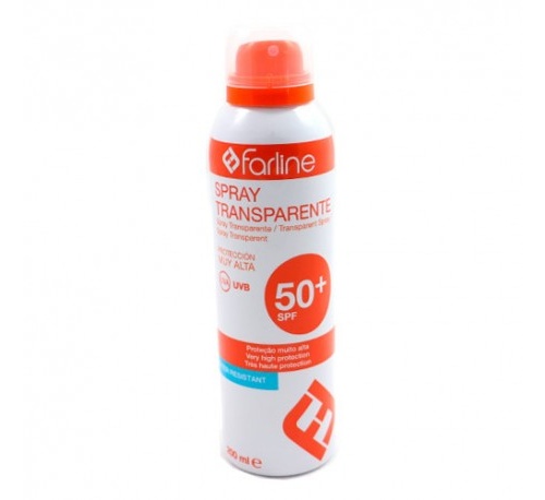 Farline spray transparente spf50+ (200 ml)