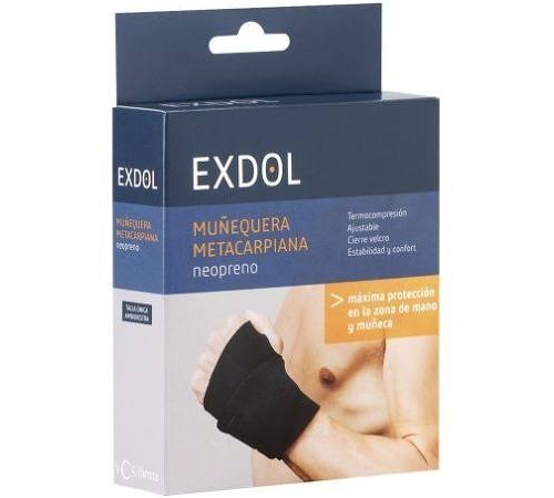 Muñequera metacarpiana - nosa termik (1 unidad talla unica)