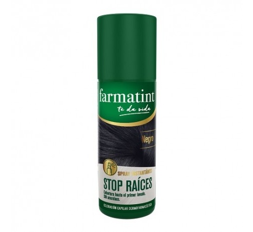 Farmatint stop raices (spray 75 ml negro)