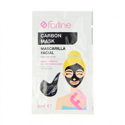 Farline mascarilla facial carbon mask (crema 8 ml)
