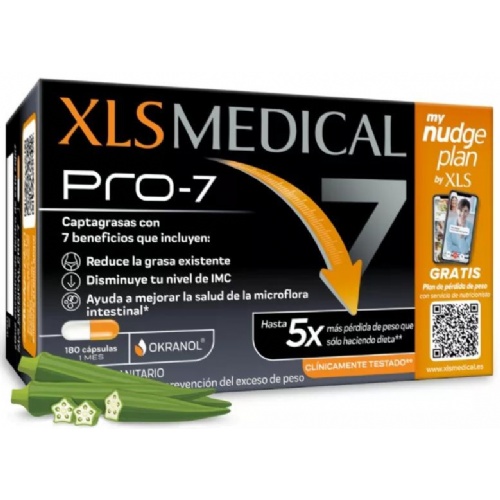 Xls medical pro-7 180 capsulas