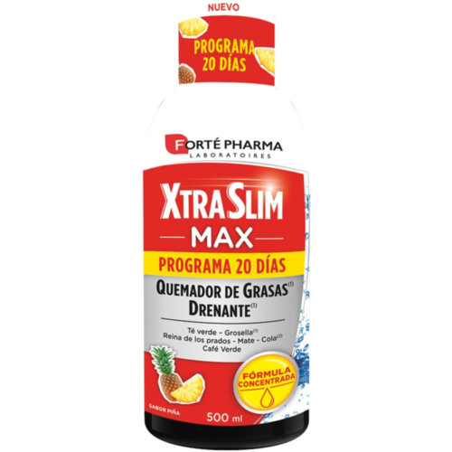 Xtraslim max  1 frasco 500 ml sabor piÃ±a