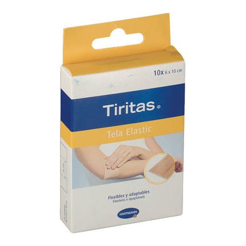 TIRITAS ELASTICAS - APOSITO ADHESIVO (100 CM X 6 CM)