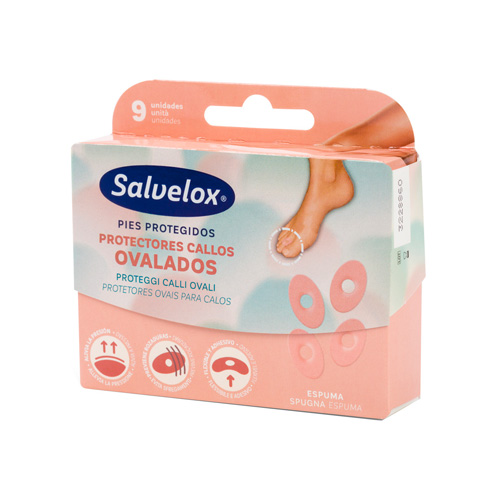 PARCHE CALLOS PROTECTOR - SALVEPED (OVALADO 9 U)