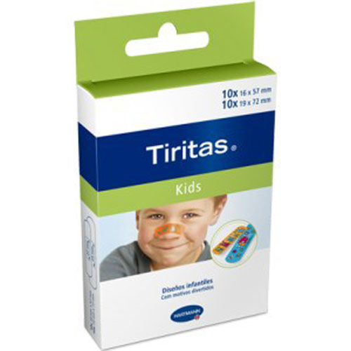 Tiritas kids - aposito adhesivo (2 tamaños 20 u)