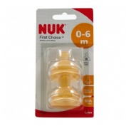 TETINA LATEX ANTICOLICO - NUK FIRST CHOICE (LECHE T-1 M 2 U)
