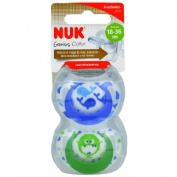 Chupete silicona - nukete genius (t- 3 pack 2 u)