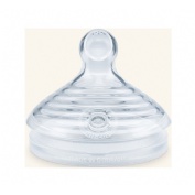 Tetina silicona anticolico - nuk nature sense (2 m 2 tetinas)