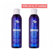Klorane duo locion floral al aciano - desmaquillantes calmantes (200 ml 2 envases)