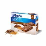 Bimanan bekomplett snack (8 barritas 35 g sabor chocolate crujiente)