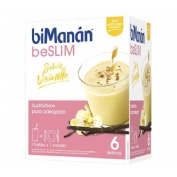 Bimanan sustitutive batido de vainilla (55 g 6 sobres)