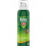 Relec fuerte familiar repelente de mosquitos de uso humano 1 envase 125 ml