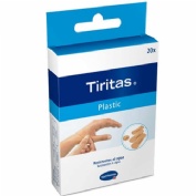 Tiritas plastic - aposito adhesivo (20 unidades surtido 4 tamaños)