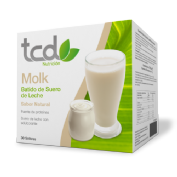 Tcd molk sabor natural proteinada 30 sobres