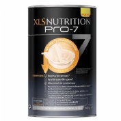 Xls nutrition pro-7 quemagrasas batido sustitutivo 1 bote 400 g sabor vainilla limon