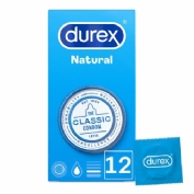 DUREX NATURAL PLUS - PRESERVATIVOS (12 U)