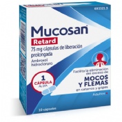 MUCOSAN RETARD 75 mg CAPSULAS DE LIBERACION PROLONGADA , 10 cápsulas