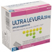 ULTRA-LEVURA 250 MG POLVO PARA SUSPENSION ORAL , 20 sobres