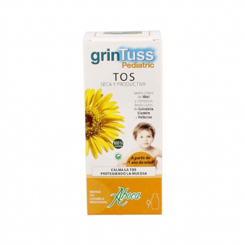 Grintuss jarabe con poliresin pediatric (180 ml)