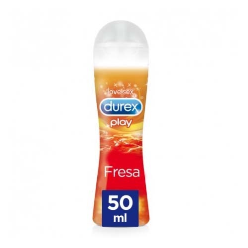 Durex play fresa pleasure gel - lubricante hidrosoluble intimo (1 envase 50 ml)