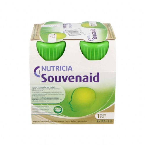 Souvenaid (4 botellas 125 ml sabor cappuccino)