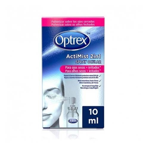 Optrex actimist doble accion ojos secos y cansados (1 envase 10 ml)