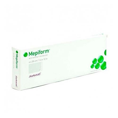 Mepiform silicona reductor de cicatrices (5 unidades 30 cm x 4 cm)