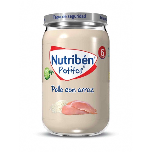 Nutriben pollo con arroz (potito 235 g)