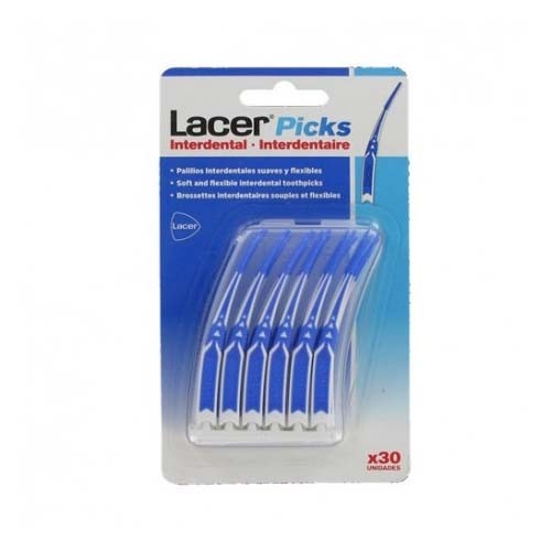 Picks interdental - lacer (30 unidades)