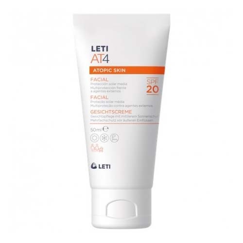 Leti at4 crema facial spf 20 crema (1 tubo 50 ml)