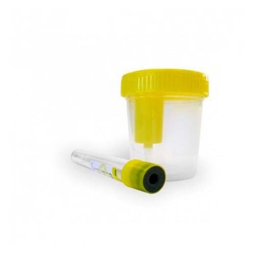 Envase de recogida de orina - aposan (1 unidad 100 ml + tubo de ensayo)
