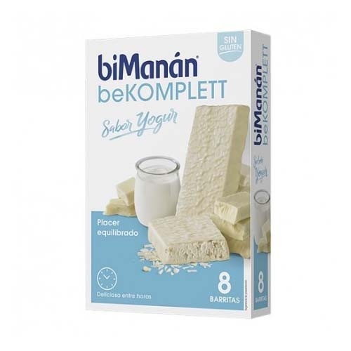 Bimanan bekomplett snack (8 barritas sabor yogur)