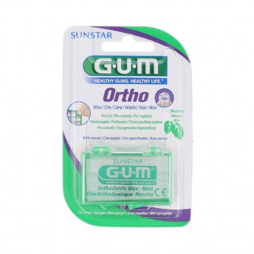 CERA ORTODONCIA MENTOLADA - GUM 724 (5 BARRITAS)