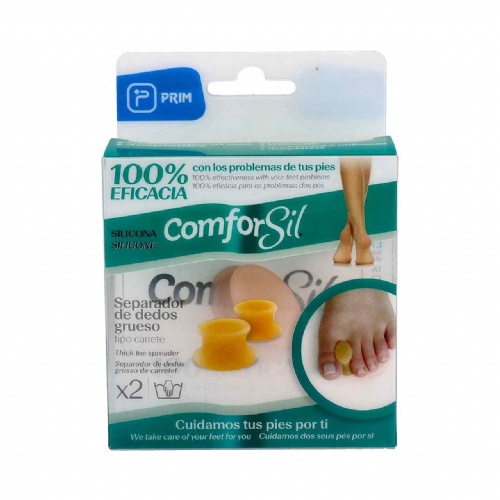 Separadores de dedos - comforsil silicona gruesos (2 unidades talla m cc218m)