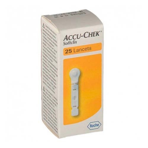 Lancetas - accu-chek softclix (25 unidades)