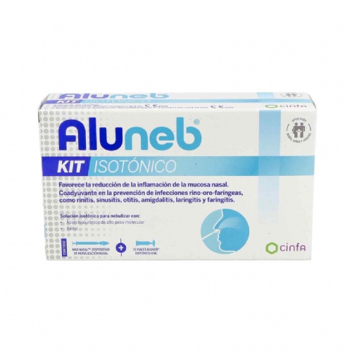 Aluneb isotonico (kit 15 viales 4 ml + 1 dispositivo)